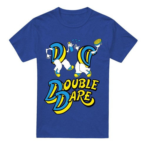Front - Double Dare Unisex Adult Vintage Logo T-Shirt