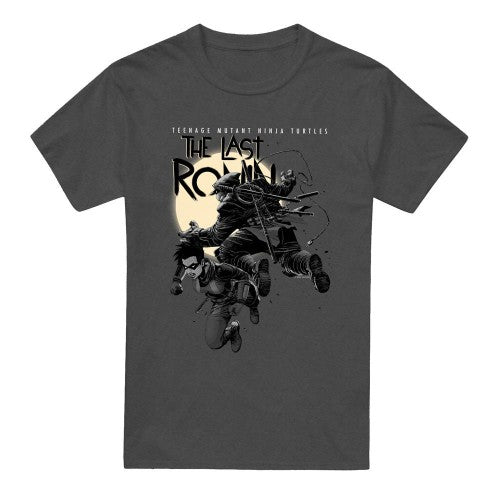 Front - Teenage Mutant Ninja Turtles Unisex Adult Casey Jones Leaping T-Shirt