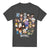 Front - Avatar: The Last Airbender Unisex Adult Chibi Group T-Shirt