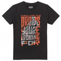 Front - Star Wars Mens These Are The Droids T-Shirt