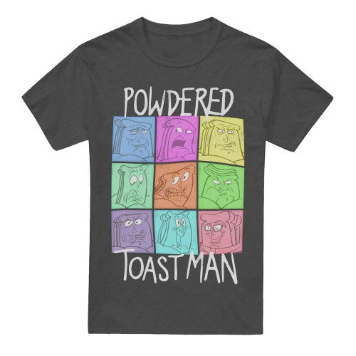 Front - Ren & Stimpy Unisex Adult PTM Expressions T-Shirt