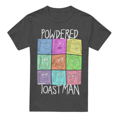 Front - Ren & Stimpy Unisex Adult PTM Expressions T-Shirt