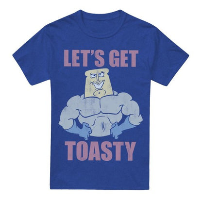Front - Ren & Stimpy Unisex Adult Let´s Get Toasty T-Shirt