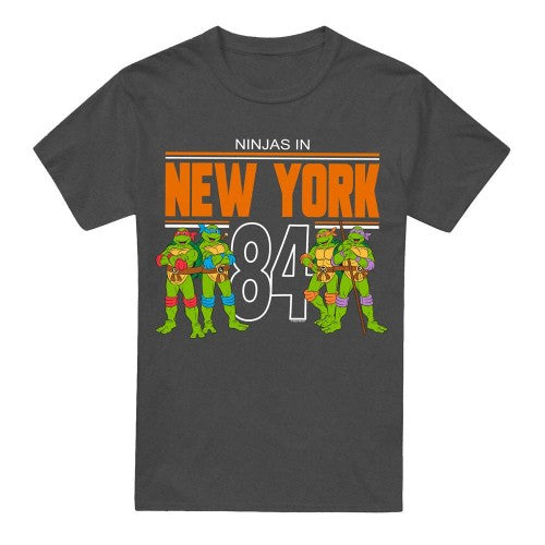 Front - Teenage Mutant Ninja Turtles Unisex Adult TMNT NYC T-Shirt