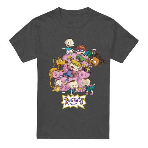 Front - Rugrats Unisex Adult Chair T-Shirt