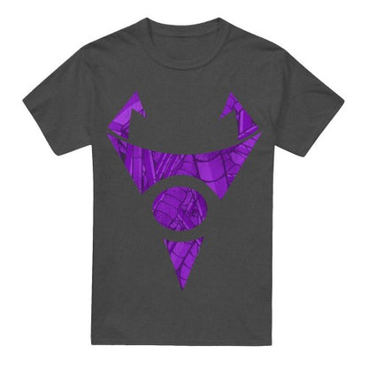 Front - Invader Zim Unisex Adult Irken Tubed Logo T-Shirt