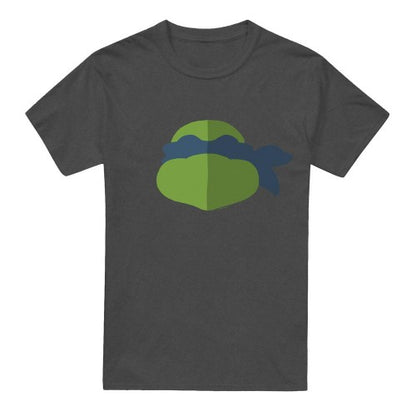 Front - Teenage Mutant Ninja Turtles Unisex Adult Leonardo Face T-Shirt