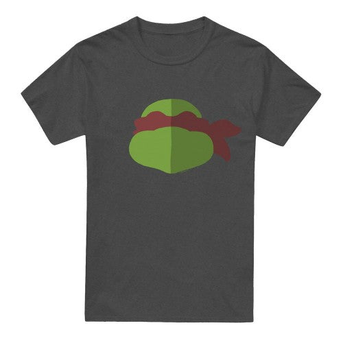 Front - Teenage Mutant Ninja Turtles Unisex Adult Raphael Face T-Shirt