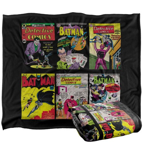 Front - Batman Detective Comics Assorted Designs Blanket
