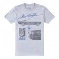 Front - Ford Mens Mustang 1965 T-Shirt