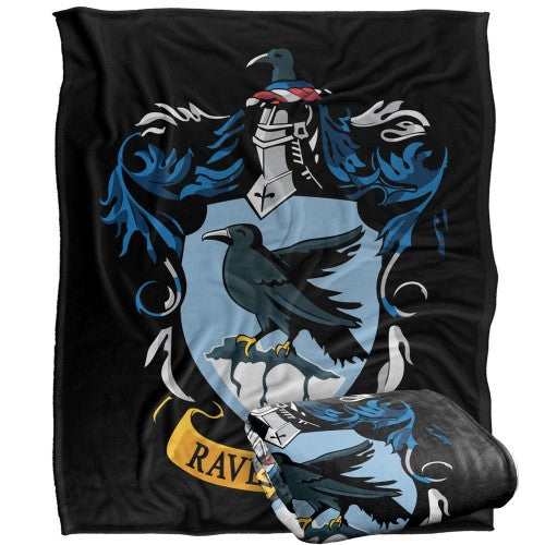 Front - Harry Potter Ravenclaw Crest Blanket