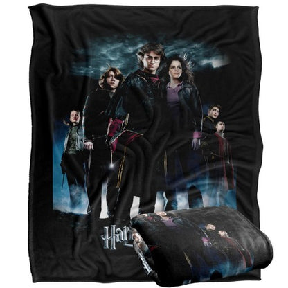 Front - Harry Potter Goblet Of Fire Movi Poster Blanket