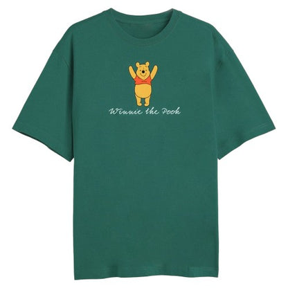 Front - Winnie the Pooh Womens/Ladies Yay T-Shirt