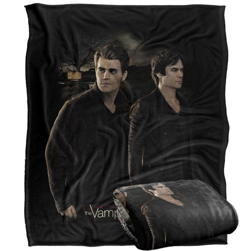 Front - Vampire Diaries Love Sucks Blanket