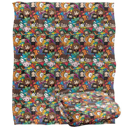 Front - Harry Potter Chibi Group Blanket