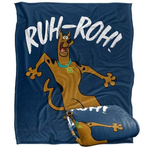 Front - Scooby Doo Ruh Roh Blanket