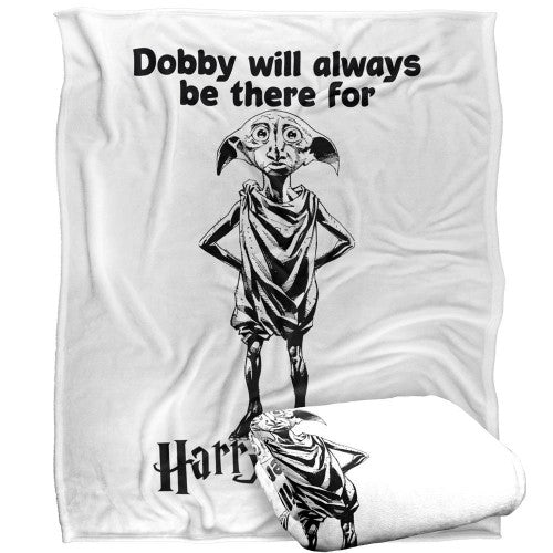 Front - Harry Potter Always Be There Dobby Blanket