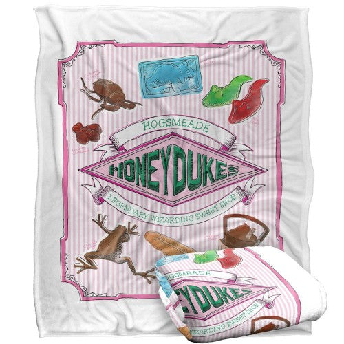 Front - Harry Potter Honeydukes Sweets Blanket