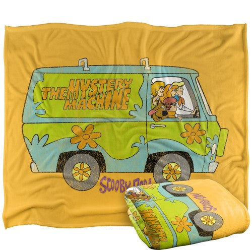Front - Scooby Doo The Mystery Machine Blanket