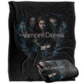 Front - Vampire Diaries Smokey Blanket