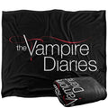 Front - Vampire Diaries Logo Blanket