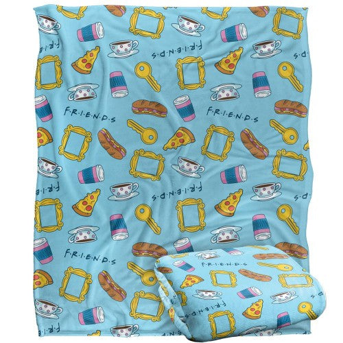 Front - Friends All-Over Print Blanket