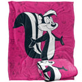 Front - Looney Tunes Character Collage Pepe Le Pew Blanket