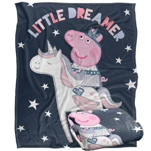 Front - Peppa Pig Little Dreamer Blanket