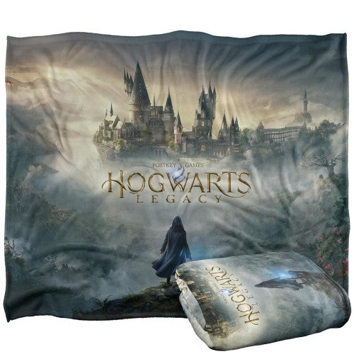 Front - Hogwarts Legacy Key Art Blanket
