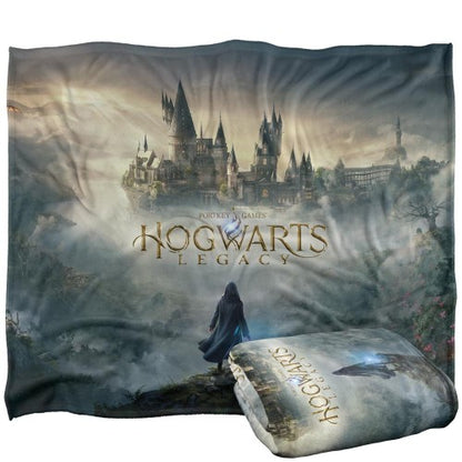 Front - Hogwarts Legacy Key Art Blanket