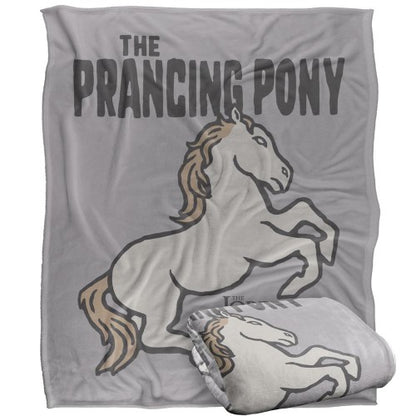 Front - Lord Of The Rings Prancing Pony Blanket
