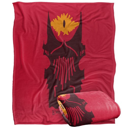 Front - Lord Of The Rings Eye Of Sauron Doodle Blanket