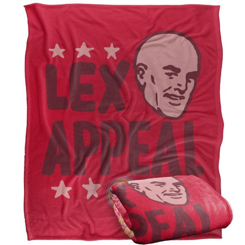 Front - Superman Lex Appeal Blanket