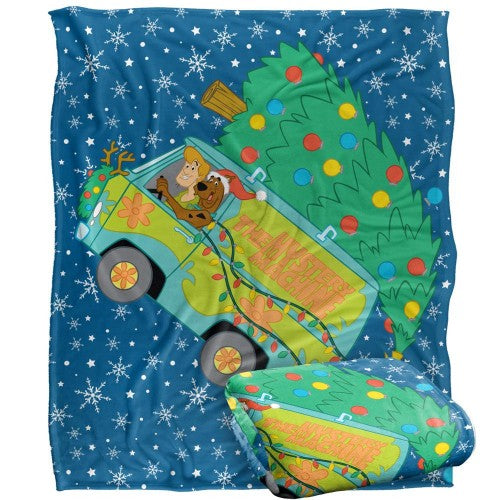 Front - Scooby Doo Christmas Tree Blanket