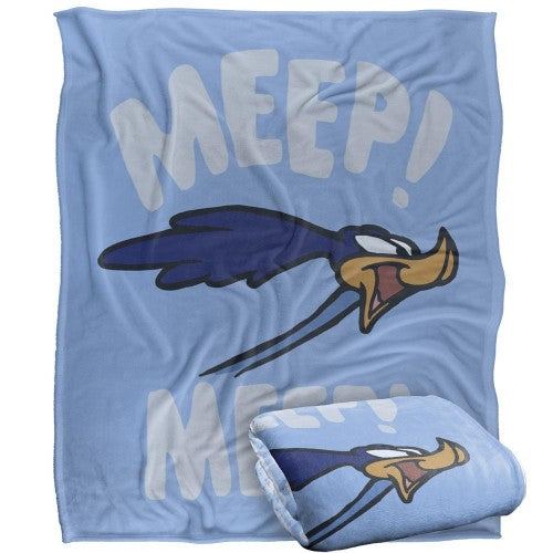 Front - Looney Tunes Meep Meep Doodle Blanket