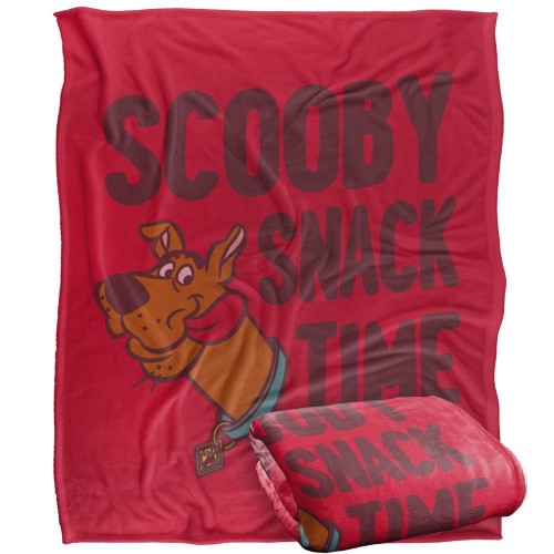 Front - Scooby Doo Scooby Snack Time Blanket