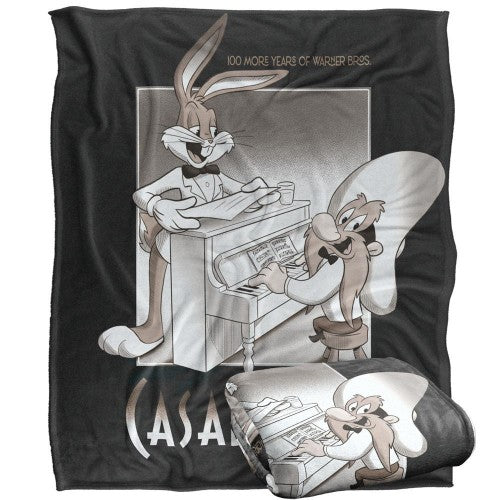 Front - Looney Tunes Casablanca Blanket