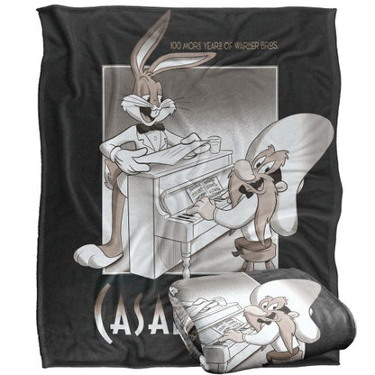 Front - Looney Tunes Casablanca Blanket