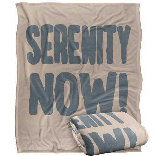 Front - Seinfeld Serenity Now! Blanket