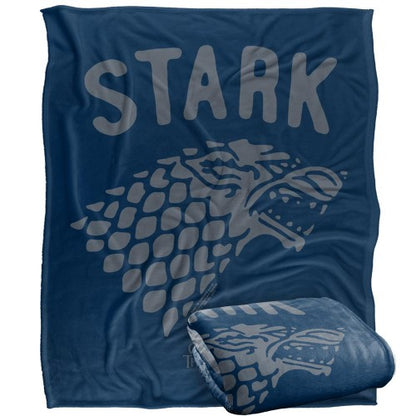 Front - Game Of Thrones Stark Crest Blanket