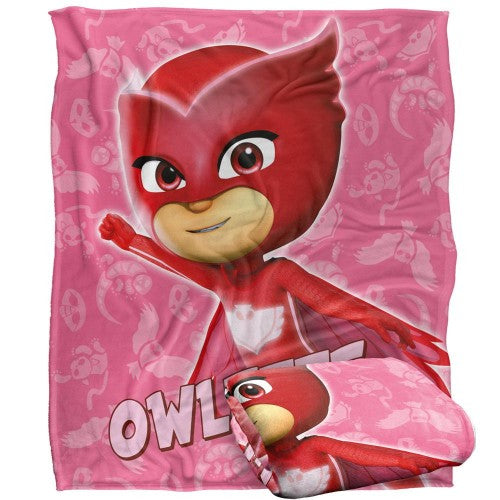 Front - PJ Masks Owlette Blanket