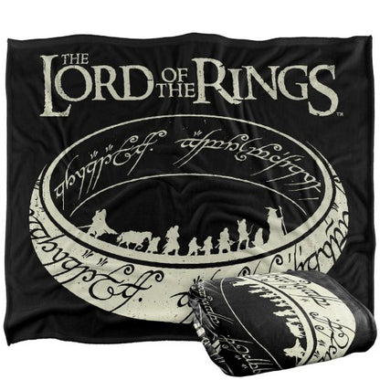 Front - Lord Of The Rings Silhouette Blanket