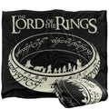 Front - Lord Of The Rings Silhouette Blanket