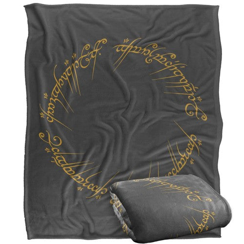 Front - Lord Of The Rings The One Ring Blanket