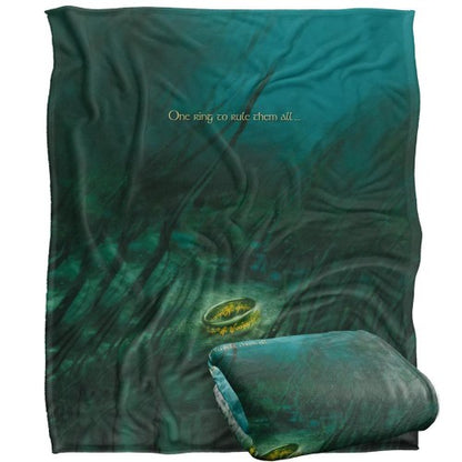 Front - Lord Of The Rings One Ring To Rule Them All Blanket