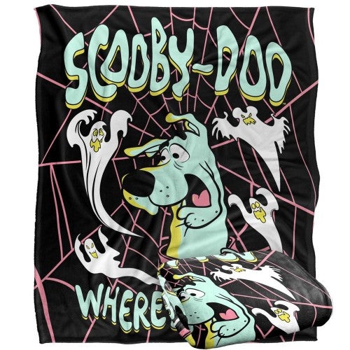Front - Scooby Doo Ghosts Blanket
