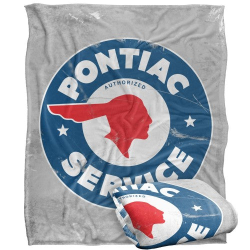 Front - Pontiac Service Sign Blanket