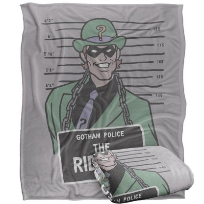 Front - Batman Line Up Riddler Blanket
