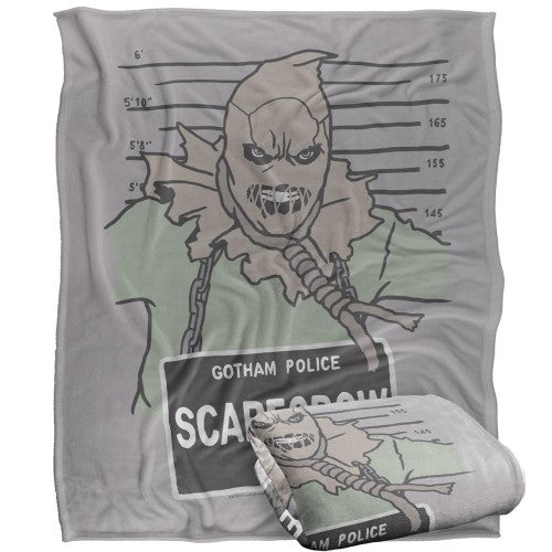 Front - Batman Line Up Scarecrow Blanket