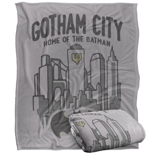 Front - Batman Gotham Blanket